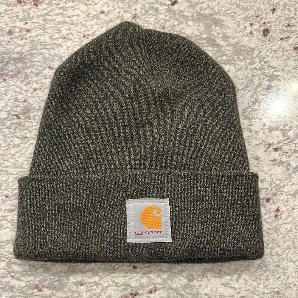 Carhartt Men's Olive Green Beanie